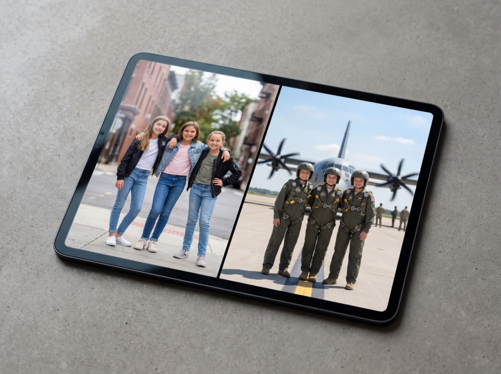Snaplink IA su un tablet